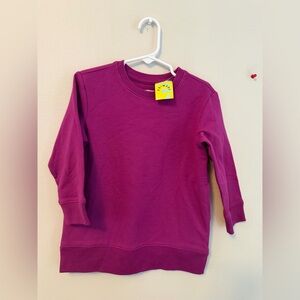 Primary Magenta Sweatshirt Tunic